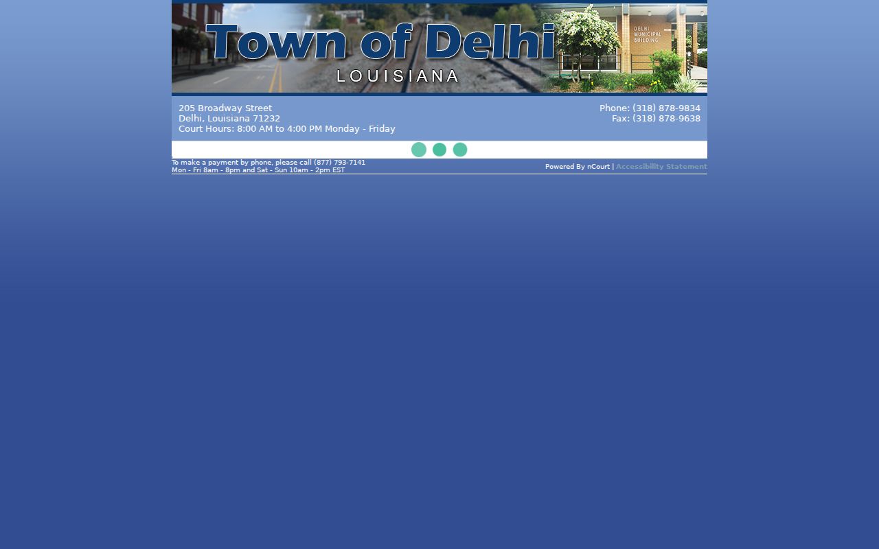 Delhi court records DelhiPay citation payment screen