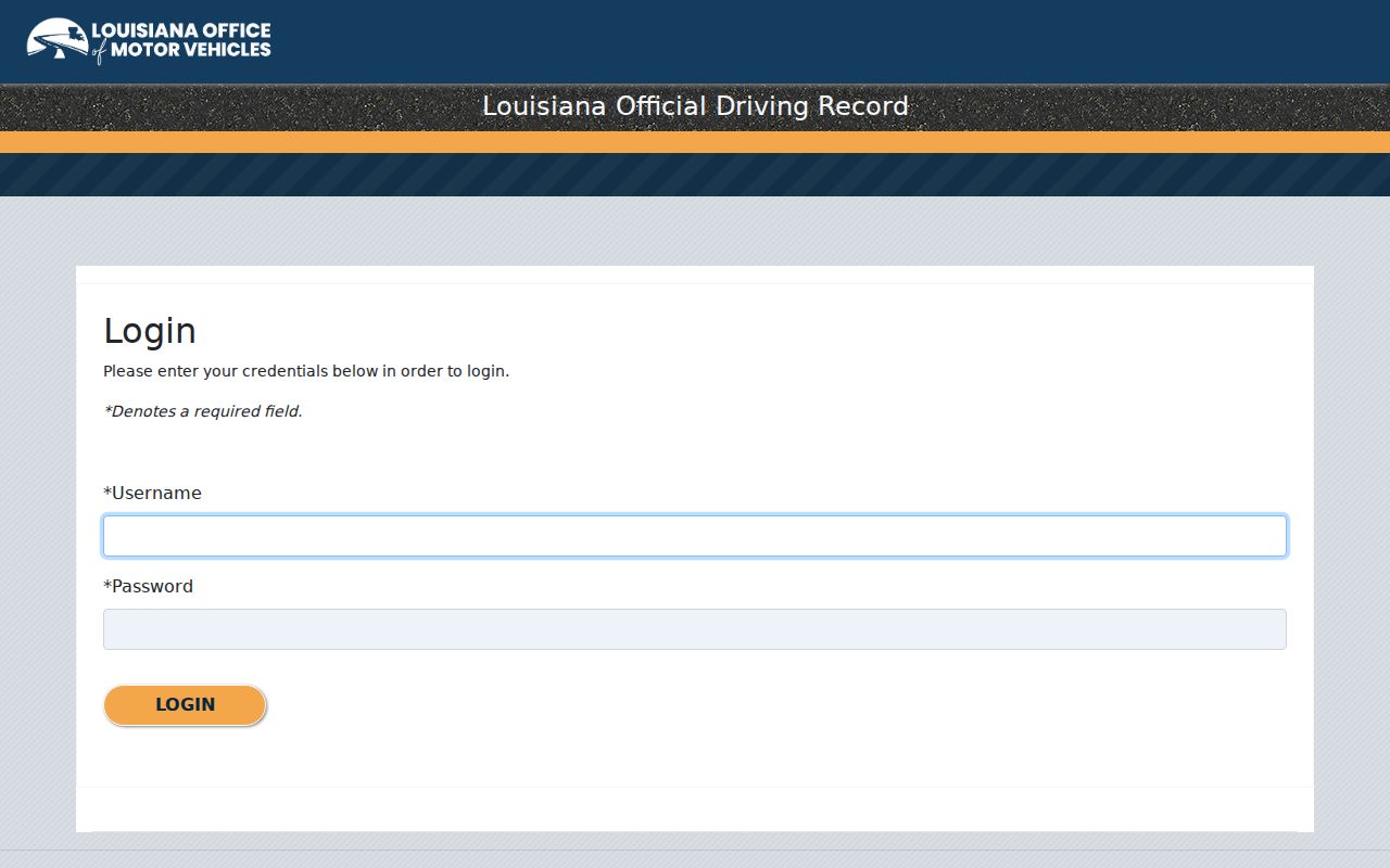 Richland Parish traffic court records contrast with Louisiana driving record sign-in